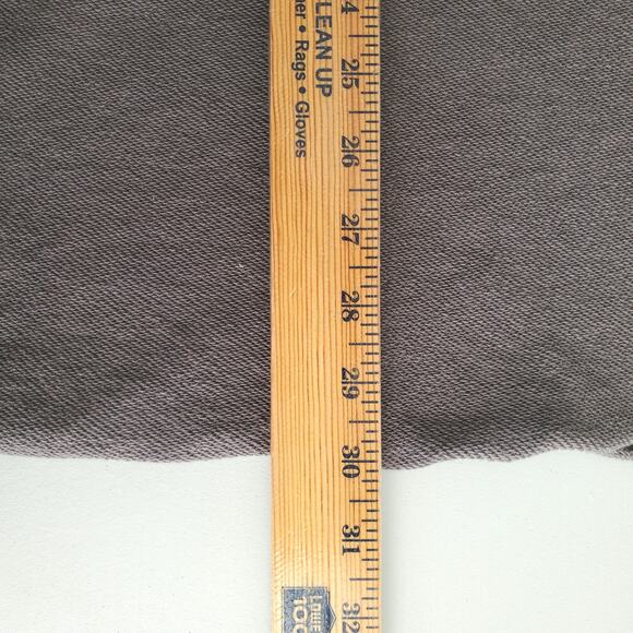 YoungLA Men 816 Terry Raw Cut Reversible Top Shirt L Gray Neutral Minimalist - Picture 10 of 11